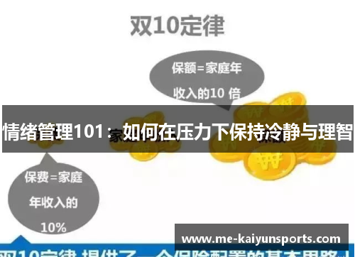 情绪管理101：如何在压力下保持冷静与理智